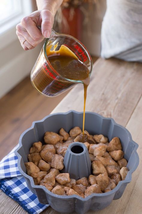 With this childhood favorite easy sticky buns recipe, you'll have your homemade cinnamon buns ready to go. Sticky Bun Breakfast Ring Recipe, Sticky Bun Cookies, Strawberry Buns Recipe, Quick And Easy Sticky Buns, Sticky Bun Sauce, Rhodes Sticky Buns, Homemade Cinnamon Buns, Sticky Buns Easy Pillsbury, Kings Hawaiian Sticky Buns