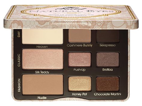 Under $40: Too Faced Natural Eye Neutral Eyeshadow Palette Two Faced Eyeshadow, Nyx Eyeshadow Palette, Subtle Eye Makeup, Too Faced Palette, Natural Eyeshadow Palette, Too Faced Eyeshadow, Too Faced Natural Eyes, Contour With Eyeshadow, Eyeshadow Colors