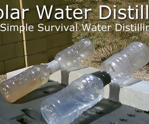 Emergency Preparation, Solar Water Distiller, Solaire Diy, Water Distiller, Supraviețuire Camping, 1000 Lifehacks, Survival Life Hacks, Survival Techniques, Prepper Survival