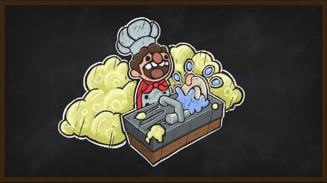 Overcooked Game Art, Overcooked Game, Cooking Game, Cooking Games, Game Concept Art, Game Food, Game Concept, Game Ideas, Washing Dishes