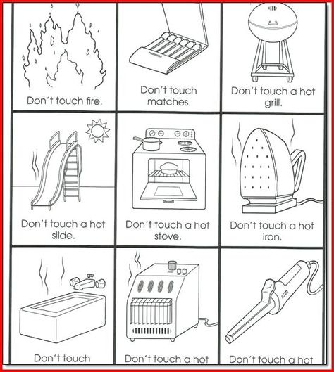 Safety Worksheets For Preschoolers Free Fire Safety Printables, Fire Safety Kindergarten, Fire Safety Lesson Plans, Fire Safety Worksheets, Fire Safety Lessons, Safety Lesson Plans, Safety Worksheets, Fire Safety Free, Fire Safety For Kids