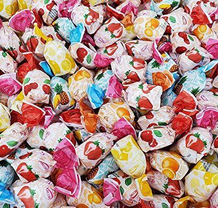 Amazon.com : Arcor Fruit Filled Bon Bon Hard Candy, Assorted Flavors - Bulk Pack 2 Pounds : Grocery & Gourmet Food Candy Buffet, Filled Candy, Strawberry Candy, Fruit Filling, Strawberry Filling, Mint Candy, Chocolate Filling, Bon Bon, Sweet Candy