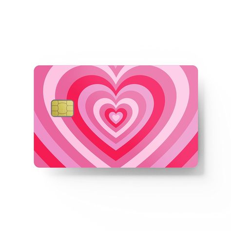 Credit Card Design Ideas Creative, Debit Card Design Background, Pink Debit Card, Credit Card Design Aesthetic, Credit Card Cover Sticker, Debit Card Cover, Credit Card Aesthetic, Cute Credit Card, Credit Card Stickers