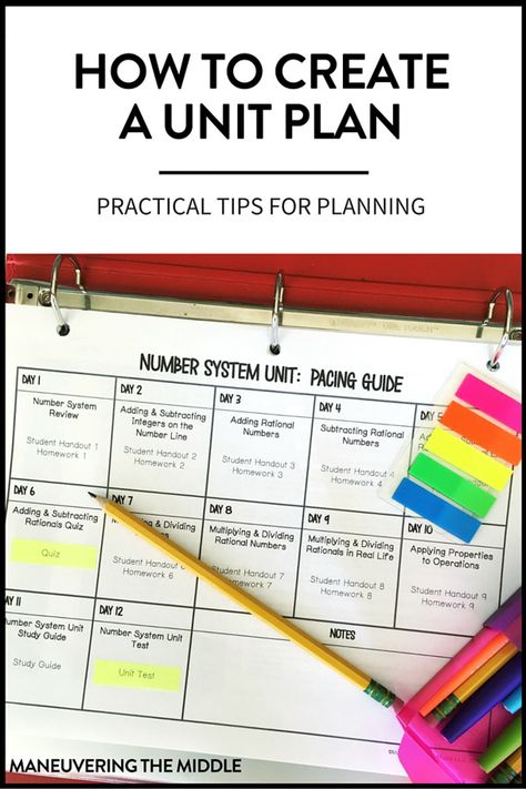 Unit plans are beneficial in the lesson planning process. A step-by-step approach on how to create a unit plan and its various components. Unit Lesson Plan Ideas, How To Create Lesson Plans, Unit Lesson Plan Template, Thematic Units Elementary, Unit Planning, Lesson Plan Organization, Planning School, Classroom Planning, Teaching Organization