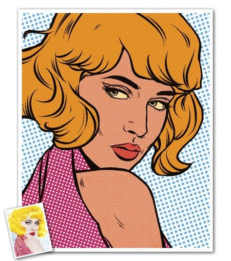 Comic Book Crafts, Custom Comic Book, Comic Book Display, Pop Art Comic Girl, Comic Pop Art, Pop Art Artists, Comic Book Girl, Pop Art Images, Pop Art Drawing