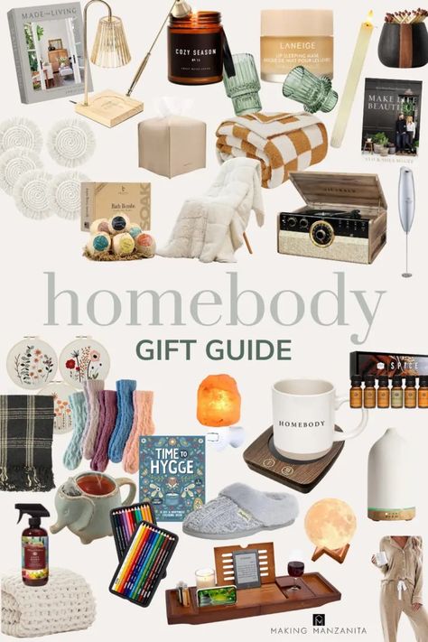 Searching for the perfect gift for your homebody friend or family member this holiday season? Take the cozy up to the next level with these best gifts for homebodies. Comfy Christmas Gifts, Holiday Gifts Ideas, Gift Guide For Best Friend, Homebody Gift Guide, Christmas Gifts Ideas For Mom, Gifts For Christmas Women, Cozy Gifts For Women, Christmas Gift Guide 2024, Favorite Things Gifts