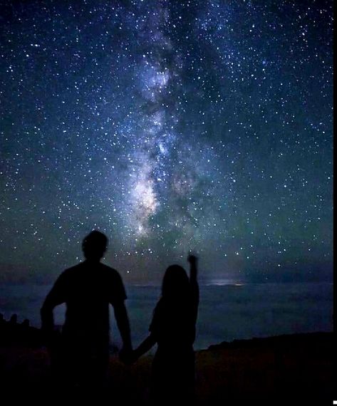 I love YOU... Under The Stars, Stars, The Night Sky, Two People, Night Sky, The Sky