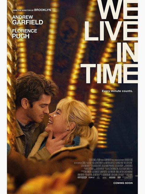 "We Live in Time Movie" Poster for Sale by Krishpal | Redbubble Julia Louis Dreyfus, Movies By Genre, Most Popular Movies, Romantic Drama, Florence Pugh, Andrew Garfield, Michael Fassbender, Good Movies To Watch, Movie Releases