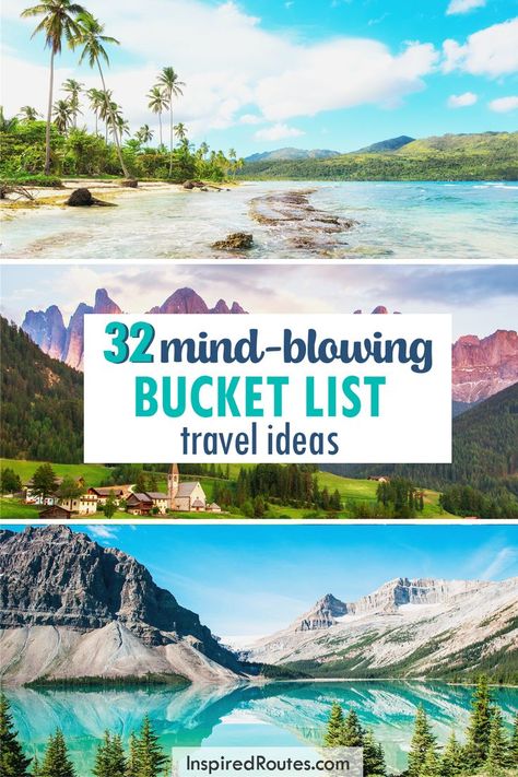 This list of adventure bucket list destinations includes activities all over the world, and truly are once-in-a-lifetime experiences. | Bucket List Travel | Bucket List Destinations | International Travel | Adventure Travel Ideas | Travel Destinations World Travel Bucket List, Bucket List Ideas Travel, Travel Bucket List Ideas, Bucket List Trips, Perfect Bucket List, Bungee Jump, Bucket List Life, Bucket List Travel, Napali Coast