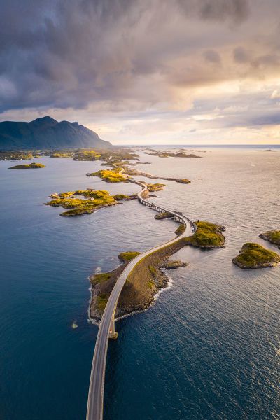 Lofoten, Chobe National Park, Travel Images, Famous Places, Atlantic Ocean, Dark Forest, The Atlantic, Large Picture, Aerial View