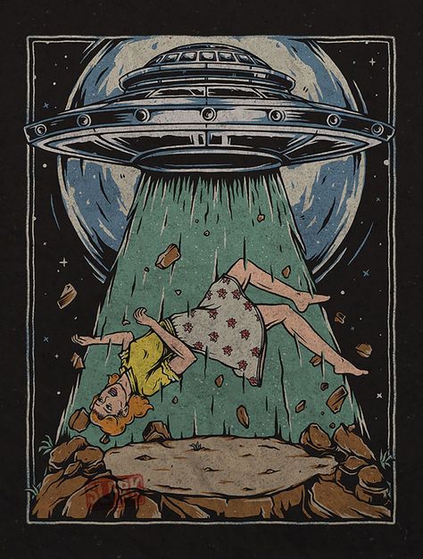 Embark on a cosmic journey with our article, exploring the fascinating universe of UFO illustration – where beautiful art meets the extraterrestrial! Milky Way, Lip Art, Ancient Aliens, Ufo Illustration, Illustration Example, Ufo Art, Alien Abduction, Illustration Ideas, Light And Shadow