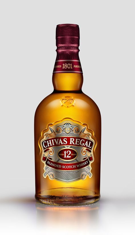 3D bottles of Chivas Collection to the official website on Behance Acholic Drinks, Whisky Chivas, Alcohol Bottle Crafts, Daaru Party Pic, Whisky Collection, Chivas Regal, Whisky Drinks, Blended Whisky, Whisky Bottle