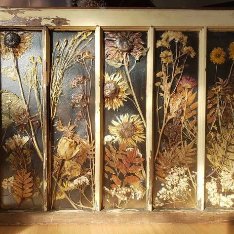 Antique Window Frame Ideas Diy Projects, Window Frame Crafts Ideas, Upcycle Old Window Frames, Antique Windows Decor, Vintage Windows Decor, Window Frame Art Ideas, Crafts Using Old Picture Frames, Upcycled Old Windows, Antique Window Panes Decorating Ideas