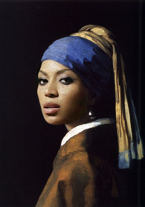 10 Famous Paintings Improved By Beyoncé- Cosmopolitan.com Queen Bee Beyonce, Beyonce Fans, Earring Frame, Carter Family, Beyonce Style, Beyoncé Giselle Knowles-carter, Beyonce And Jay Z, Beyonce Queen, Saint Petersburg Russia