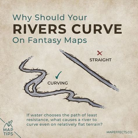 Avoiding Visual Tangents on Your Fantasy Maps — Map Effects Worldbuilding Maps Fantasy World, Fantasy Worldbuilding Journal, How To Make A Fantasy Map, Mal Drawing, Fantasy Map Ideas, Worldbuilding Journal, Map Doodle, Map Effects, Maps Rpg