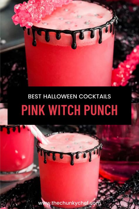 Halloween Soda Drinks, Cute Halloween Drinks Alcohol, Halloween Drinks With Wine, Drink Recipes Alcoholic Halloween, Simple Halloween Mixed Drinks, Easy Yummy Drinks Alcohol, Halloween Booze Ideas, Summerween Mocktails, Clown Themed Alcoholic Drinks