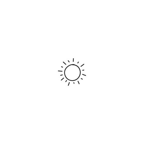 Minimal Tatoo, Door Paintings, Simple Sun Tattoo, Sun Doodle, Drawing Minimal, Sun Tattoo Designs, Sun Drawing, Minimal Background, Minimal Drawings