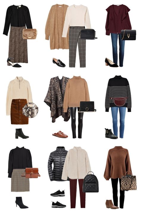 fall outfit ideas for work, weekend & date night - everything $25 or less! Date Look Outfits Winter, House Of Colour Autumn Outfits, Autumn Clothes Fall Outfits, Brown Outfit Ideas, Hoc Autumn, Outfit Ideas For Work, Fall Weekend Outfits, Clothes Capsule Wardrobe, Realistic Fashion