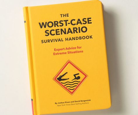 Survival Skills, Photography Art Book, Funny Advice, Best Selling Novels, Books Reference, Dry Erase Calendar, Chronicle Books, Worst Case Scenario, Journal Stationery