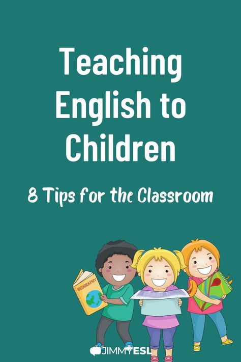 This article will aid you in understanding what it takes to teach English to children and will give you valuable tips for the classroom. Teaching English Kindergarten, How To Teach Speaking English, Beginners English Teaching Materials, Books For Learning English, Teaching English Aesthetic, Teaching English To Kids Kindergartens, English Class Ideas, English For Beginners For Kids, How To Teach English To Kids