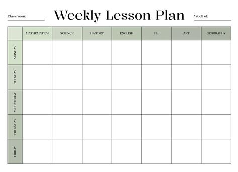 An easy-to-edit lesson plan template for Google Docs. Lesson Schedule, Lesson Plan Template Free, Lesson Plan Template, Docs Templates, History Of Science, Online Lessons, Plan Template, Google Docs, Lesson Plan