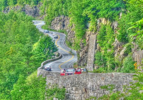 1. Route 97 winds precariously over the Delaware River. Allegheny National Forest, Motorcycle Rides, Hiking Places, Touring Motorcycles, Road Trip Map, Pennsylvania Travel, Scenic Road Trip, Scenic Roads, Delaware River