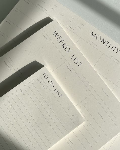 Planer Organisation, Kalender Design, To Do Planner, Daily Weekly Monthly Planner, Desk Planners, Weekly Monthly Planner, Planner Inspiration, Daily Planner Template, Goals Planner