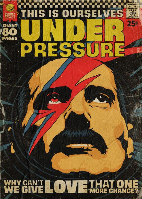 We are already pretty familiar with Brazilian designer and illustrator Butcher Billy here on Bored Panda. We have featured his series of novel covers for each  #RePin by AT Social Media Marketing - Pinterest Marketing Specialists ATSocialMedia.co.uk Freddy Mercury Aesthetic, Retro Band Posters, Band Posters Vintage, Freddie Mercury Aesthetic, Books Posters, Sejarah Kuno, Planet Mercury, Rock Band Posters, Queen Poster