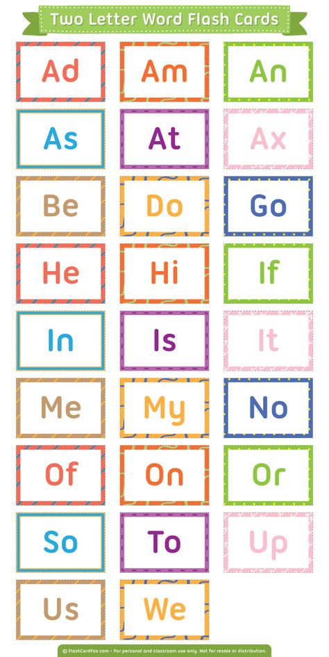 Free printable two-letter words flash cards. Download them in PDF format at http://flashcardfox.com/download/two-letter-words-flash-cards/ To Letter Words, Two And Three Letter Words, 2 Letter Words Activities, Phonics Two Letter Words, 2 Letter Sight Words Kindergarten, Two Letter Words For Kids In English, Two Letters Words In English, Sight Words For Class 1, Two Letter Sight Words Worksheets