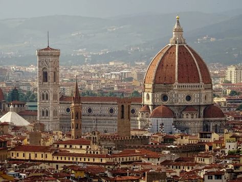 Florence Architecture, Florence Duomo, Filippo Brunelleschi, Florence Cathedral, Duomo Florence, Inspiring Artists, Roman Architecture, Classic Architecture, Architectural Drawing