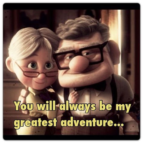 Up Movie Quotes. QuotesGram by /quotesgram/ Movie Up Quotes, Pixar Up Quotes, Up Quotes Disney, Pixar Movies Quotes, Up Movie Quotes, Love Quotes For Fiance, Up Carl Y Ellie, Funny Girl Movie, Fiance Quotes