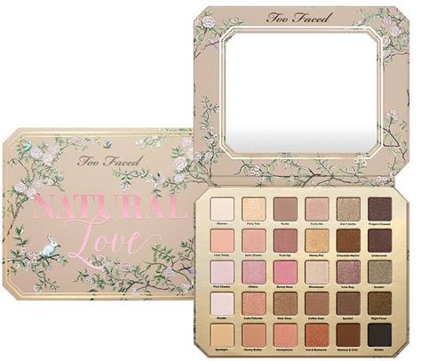 Too Faced Summer 2017 Natural Love Palette – Beauty Trends and Latest Makeup Collections | Chic Profile Too Faced Natural Love, Neutral Eyes, Latest Makeup, Too Faced Makeup, Eye Shadow Palette, Eye Palette, Too Faced Cosmetics, Makati, Makeup Palette