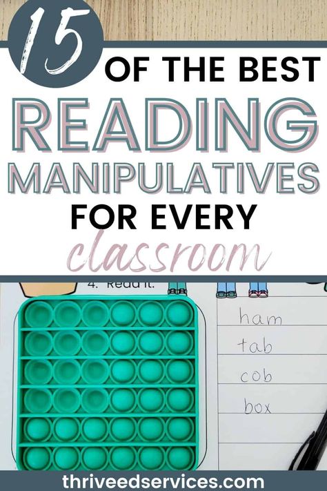 Reading Recovery Strategies, Reading Support Classroom, Science Of Reading Materials, Multisensory Reading Activities, 3rd Grade Reading Intervention, Title 1 Reading Teacher, Science Of Reading Manipulatives, Structured Literacy Centers, Teaching How To Read