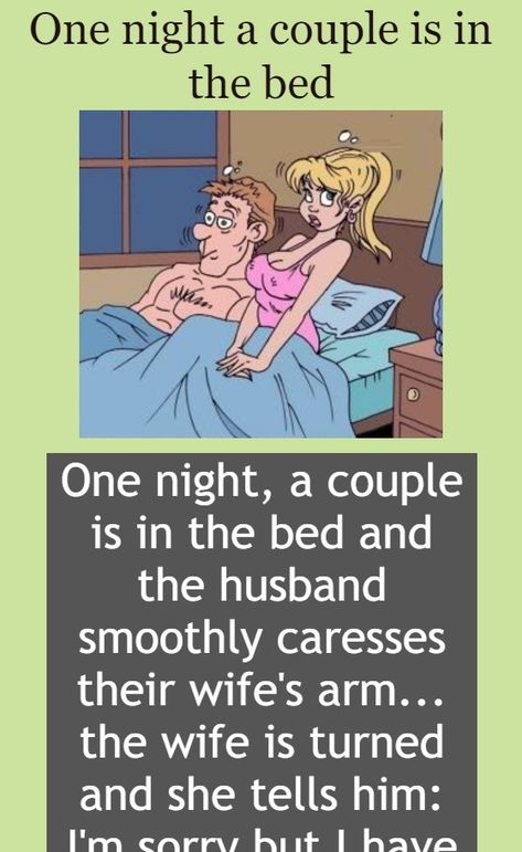 One night a couple is in the bed - Funny Story - Couples Jokes, Funny Marriage Jokes, Marriage Jokes, Funny Relationship Jokes, Wife Jokes, Relationship Jokes, Kids' Movies, Joke Of The Day, Anime Pictures