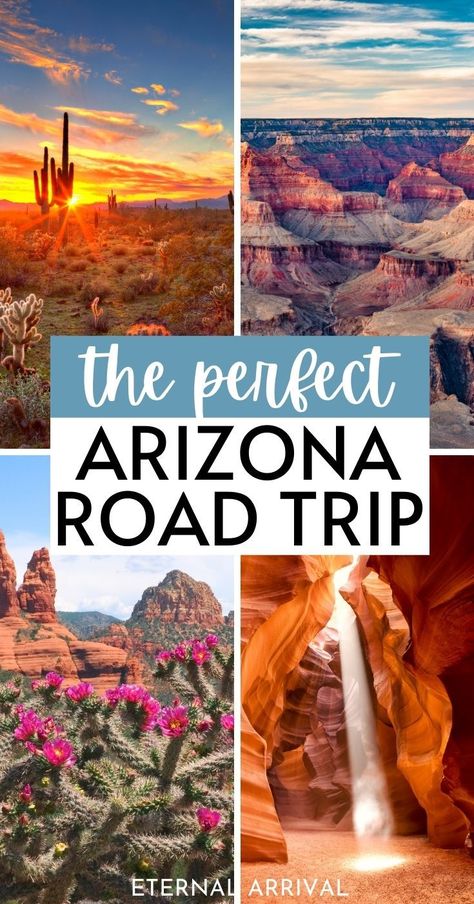 Want to plan an Arizona road trip itinerary? Here’s all you need to know! Arizona road trip map | Northern Arizona road trip | places to visit on an Arizona road trip | Grand Canyon road trip | Southwest road trip | best stops on an Arizona road trip | Arizona road trip bucket lists | Arizona trip itinerary | Tucson road trip | road trip to Page Arizona | Phoenix to Sedona road trip | Phoenix to Grand Canyon road trip | Tucson to Grand Canyon | 7 days in Arizona | one week in Arizona itinerary Sedona Wineries, Road Trip Aesthetic, Trip To Arizona, Arizona Travel Guide, Trip Aesthetic, Arizona Adventure, Arizona Vacation, Road Trip Map, Usa Roadtrip