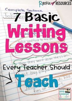 Teaching Writing Elementary, Writing Interventions, 6th Grade Writing, Writing Mini Lessons, Third Grade Writing, 5th Grade Writing, 3rd Grade Writing, Homeschool Writing, Ela Writing