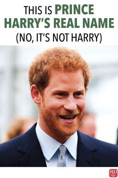 This Is Prince Harry’s Real Name (Hint: It’s Not Actually Harry!) — Turns out, we’ve all been calling the royal the wrong name for his entire life. #Royals #PrinceHarry #RoyalFamily #TheRoyals #TheRoyalFamily #Harry #BritishRoyalFamily Royal News Today, Prince Harry Party, Prince Harry Real Father, Royal Baby Nurseries, Prince Harry Divorce, Prince Harry Styles, Harry Pictures, Prince Harry And Kate, Prince Harry Pictures