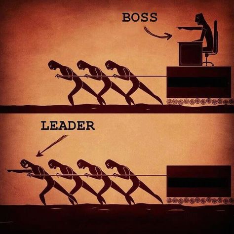 A repost no doubt, but the best and simplest way I have ever seen this explained. - Imgur Leadership Quotes, Boss Vs Leader, Inspirerende Ord, Bad Boss, रोचक तथ्य, Cărți Harry Potter, Great Leaders, Business Leader, The Words