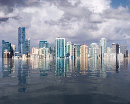 City Scenery, Miami Skyline, Storm Surge, Sea Level Rise, Sea Level, North America Travel, America Travel, Cityscape, New York Skyline