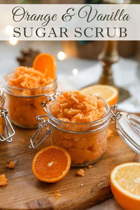 Sugar Body Scrub Diy, Body Scrub Homemade Recipes, Diy Body Scrub Recipes, Diy Sugar Scrub Recipe, Body Scrub Recipe, Sugar Scrub Homemade, Homemade Scrub, Sugar Scrub Recipe, Diy Body Scrub