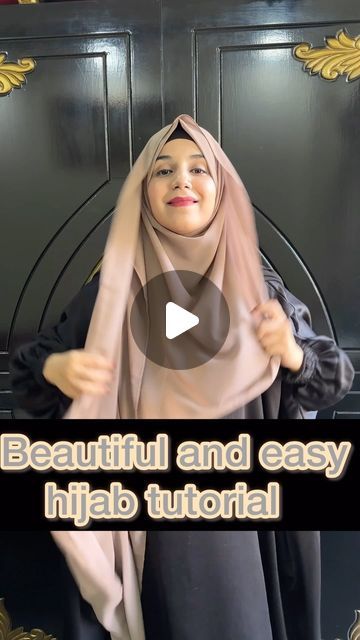 Unique Hijab, Simple Hijab Tutorial, Modern Hijab, Hijab Trends, Eid Special, Hijab Tutorial, Round Face, In Hot, Formal Occasion