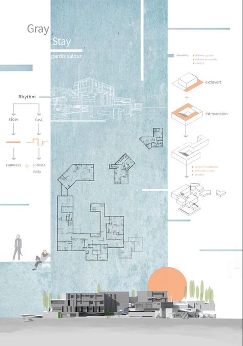 Concept Board Architecture Layout, Architecture Presentation Board Layout, Architectural Presentation Boards, Architecture Board Layout, Architectural Board, Architecture Boards, Concept Board Architecture, Architecture Design Presentation, Detail Arsitektur