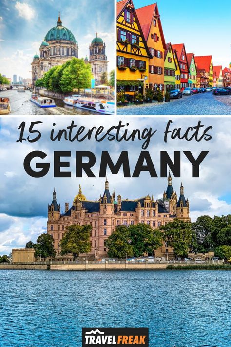 Here are 15 interesting facts about Germany and fun facts about Germany to fuel your Germany travel wanderlust. Find Germany travel inspiration and Germany facts to help you plan your trip and discover more about the German culture, history and way of life. | germany facts | germany interesting facts children | germany interesting facts for kids | germany travel facts | germany travel inspiration Germany Facts For Kids, Fun Facts About Germany, Interesting Facts For Kids, Facts About Germany, Cousins Trip, Germany Facts, Germany For Kids, Types Of Sausage, Hohenzollern Castle