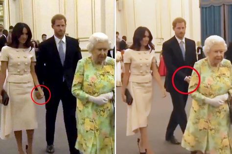 MEGHAN Markle was left hanging as Prince Harry rebuffed her attempts to hold his hand. The Duchess of Sussex, 36, moved her hand in her husband’s direction at the Young Leaders Reception at Bucking… Hold His Hand, Prins Harry, Messy Pixie Cuts, Mode Turban, Carry On Bag Essentials, Skincare Organization, Summer Dresses For Wedding Guest, Travel Essentials For Women, Best Pixie Cuts