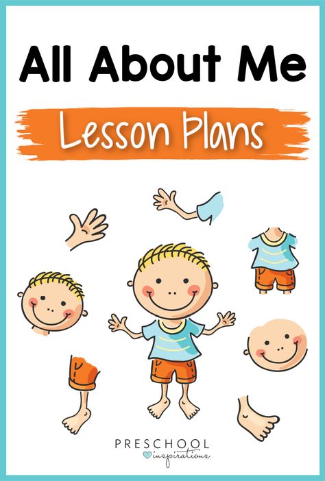 Montessori, All About Me Preschool Lesson Plan, Playschool Activities Lesson Plans, All About Me Lesson Plans Kindergarten, Back To School Lesson Plans For Toddlers, I Am Special Preschool Theme, All About Me Lesson Plans Preschool, All About Me Crafts For Infants, About Me Preschool Activities