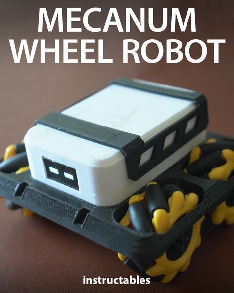 Mecanum Wheel, Arduino Wifi, Robot Platform, Make A Robot, Science Gadgets, Technology Diy, Robotics Projects, Diy Robot, Diy Cooking