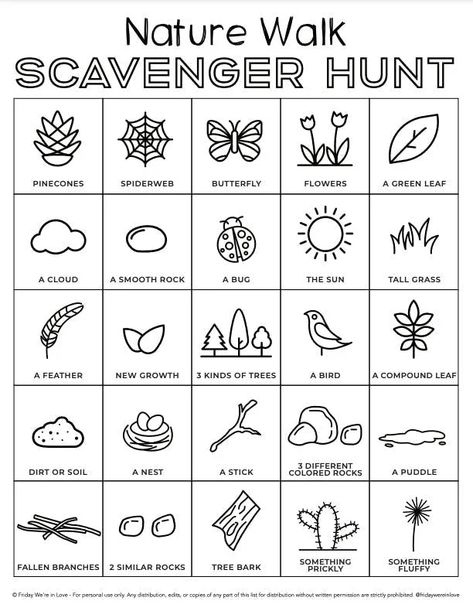 Book scavenger hunt