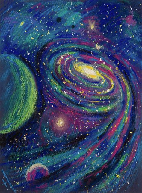 I Create Paintings Inspired By Natural Forms | Bored Panda Ideas For Canvas, Outer Space Crafts For Kids, Outer Space Facts, Outer Space Costume, Diy For Him, Outer Space Drawing, Outer Space Crafts, Canvas Art Diy, Outer Space Wallpaper