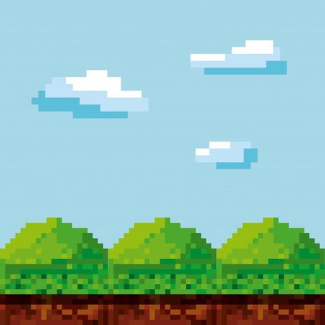 Video Game Backgrounds, Retro Games Wallpaper, Pixel Art Background, 광고 디자인, 8bit Art, Pixel Design, Pixel Games, Game Themes, Pixel Art Design