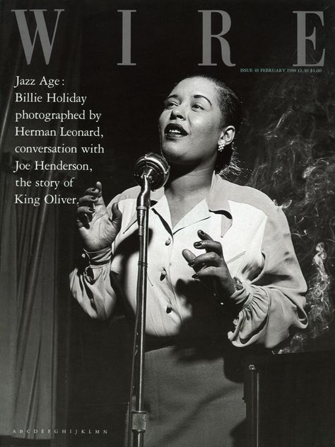 The Wire Issue 48 - February 1988 Billy Holiday, Arte Jazz, Nova Orleans, Lady Sings The Blues, Montreux Jazz Festival, Photo Star, Jane Russell, Foto Portrait, Jazz Artists